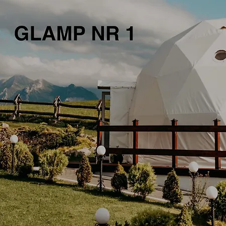 Luxusní stan Glamping Pasieka Balia & Jacuzzi Glamp Bukowina Tatrzanska - Namioty W Tatrach *